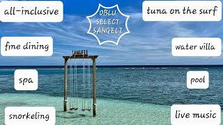 Maldives Vlog  May 2022  Oblu Select Sangeli  Water Villa  Snorkeling  Family [upl. by Ynnol]