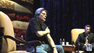 Stephen King On A Possible Theme Park The Red Sox amp More In QampA With Fans At UMass Lowell 3340 [upl. by Ahsier368]