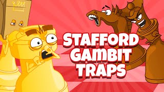 MORE Tricks amp Traps in the Stafford Gambit [upl. by Salahi113]