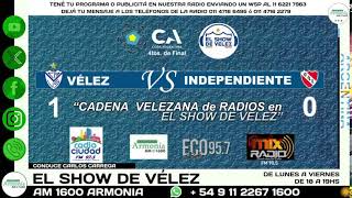 VELEZ VS INDEPENDIENTE 27092024 vivo por am1600armonia [upl. by Cchaddie]