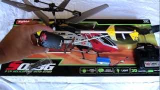 Syma S033G helicopter review modifications and comparison to Volitation 9053 [upl. by Icram]