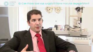 Can I have laser eye surgery if I have macular degeneration [upl. by Nodle]