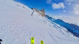 Seiser Alm  Dolomiti Superski  Ski 2024  snowpark [upl. by Nickles937]