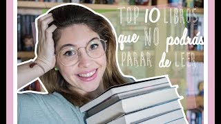 TOP 10 LIBROS QUE NO PODRÁS PARAR DE LEER  Bicheando Libros [upl. by Sherman]