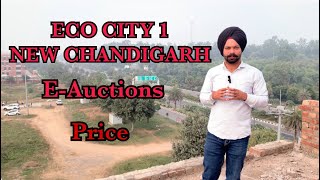 Eco City 1 Price Location Development E Auctions New Chandigarh eccity newchandigarh [upl. by Zerline]