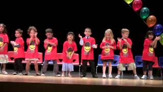 PreKindergarten Kids Singing  Happy [upl. by Boeschen]