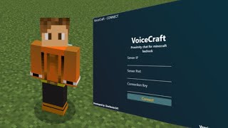 VoiceCraft ShowcaseTutorial  Voice Proximity Chat for Minecraft Bedrock Edition  Outdated [upl. by Lethia267]