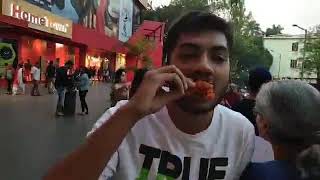 Eating meat literally in front of protesting vegans [upl. by Ayoted55]