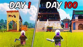 I Spent 100 Days in LEGO FORTNITE Heres What Happened [upl. by Tami]