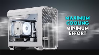 A Perfect ITX PC Build For Beginners  Fractal Design Torrent Nano Mini ITX Gaming PC Build [upl. by Alym]