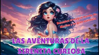 🧜‍♀️🌊 Las Aventuras de la Sirenita Curiosa  Explorando el Mundo Humano ✨  Cuentos Infantiles [upl. by Algar]