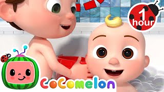 Bath Song  CoComelon  Moonbug Kids  Nursery Rhymes for Babies [upl. by Gratt]