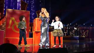 Mariah Carey Brings Her Twins on Stage [upl. by Suciram]