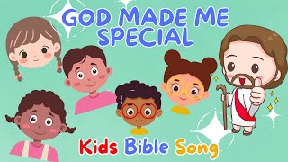 Bible Song for kids  God Made Me Special  Christian songs  Gods Creation [upl. by Lrac]