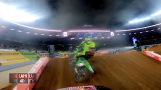 GoPro Ken Roczen  2020 Monster Energy Supercross  450 Triple Crown Race 3 Highlights  Arlington [upl. by Adela]