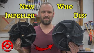 Does a New Impeller Make a Difference in a Harbor Freight Dust Collector [upl. by Naro]