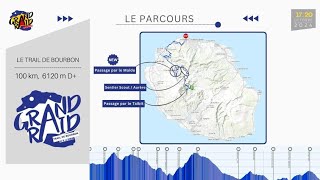 Le Trail de Bourbon  Le parcours 2024 🔵 [upl. by Siloum]