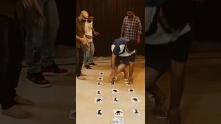 hand and foot prints game  TRENDING ytshorts challenge funchallenge millionaire funny like [upl. by Kunkle]