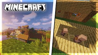 🏡 PRZEPROWADZAMY VILLAGERÓW do NASZEJ WIOSKI na Przyjacielowicach  Minecraft Survival 1 🏡 [upl. by Ayel874]