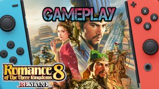 Romance of the Three Kingdoms 8 Remake  Nintendo Switch Gameplay [upl. by Aneehsirk]