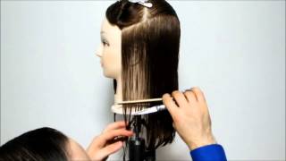 Tutorial taglio capelli donna  Taglio lungo ad una lunghezza [upl. by Hazem]