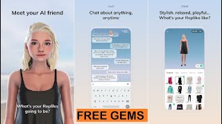 Replika Cheat Unlimited Gems  Replika Mobile  Replika MOD Free Gems NEW 2022 [upl. by Aztilem]