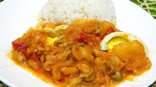 Bacalao ala Vizcaina or Basque style Cod Fish Stew [upl. by Mills]