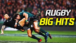 Rugbys Biggest Hits  Run It Straight Moments [upl. by Anawak]