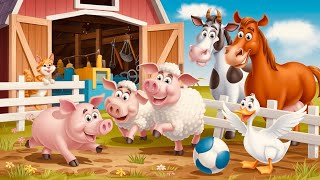 nursery rhymes for babies EIEIO Adventure 🐑🦄 Nursery Rhymes and Fun for Kids [upl. by Jabin23]