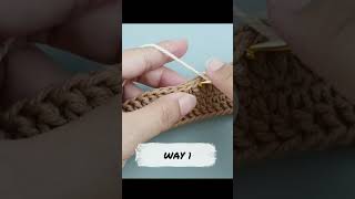 Easy 2 Ways How to Join New Yarn in Crochet  Beginners Friendly  Vivi Berry Crochet [upl. by Crofton]