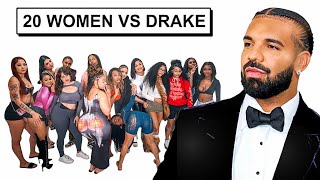 20 WOMEN VS 1 RAPPER  DRAKE [upl. by Ambler]