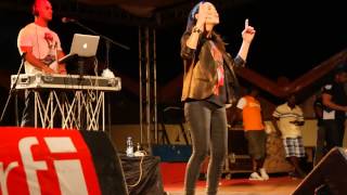 Zaho en concert au Cameroun Douala 2014 [upl. by Chemush670]