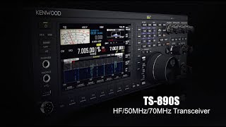 TS890S HF50MHz70MHz Transceiver  Kenwood Ham Radio [upl. by Annauqaj514]