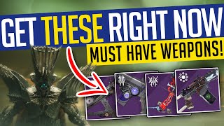 Destiny 2  GET THESE RIGHT NOW Must Have Weapons for Witch Queen  Season 16 Meta [upl. by Arathorn]