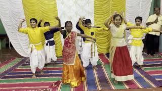 Yen chandane Hudugi  Ghallu Ghallenutha Gejje kannada song dance  Vasavi Jayanthi at D Palya [upl. by Yezdnil369]