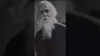 National Anthem in Rabindranath tagores real voice india bharat shortvideo national [upl. by Ecirbaf]