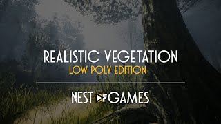 Realistic Vegetation  Low Poly Edition [upl. by Tammy]