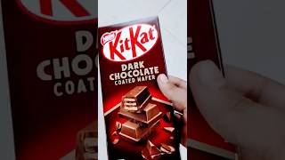 kitkat dark chocolate wafers chocolate please subscribe 🙏 [upl. by Eidissac]