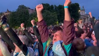 Crazy Atalanta Fan Reactions To Winning Europa League [upl. by Naamana]