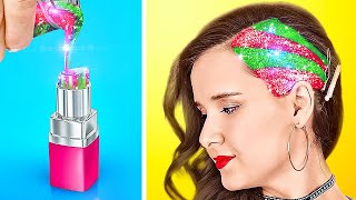 COOL HACKS TO BECOME POPULAR AT SCHOOL 💖 Girly Hacks To Shine Brightly by 123 GO [upl. by Pacien]