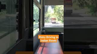 Risky Driving in Indian Roads its ok for India shortvideo rider [upl. by Lanie735]