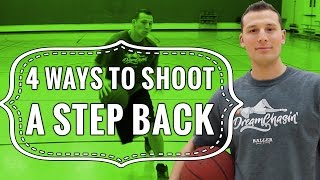 Basketball Shooting Tips 4 Ways To Shoot a Step Back Jumper [upl. by Odravde]