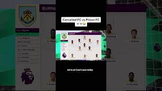 Cancelled FC vs Prison FC Starting Lineups [upl. by Ashjian]