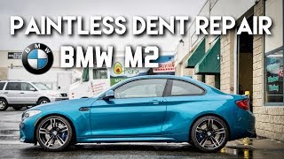 BMW M2 Dent Repair  Glue Pulling  Episode 038 [upl. by Robinia68]