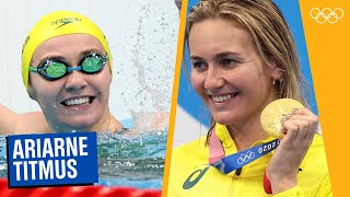 🇦🇺 Ariarne Titmuss Olympic heroine story 🏊‍♀️  Wait For It Tokyo 2020 [upl. by Adlihtam]