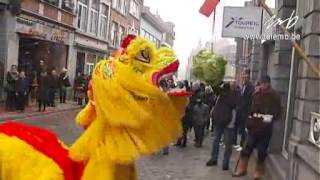 Mons  La Communauté asiatique fête le nouvel an [upl. by Aicssej]