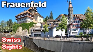 Frauenfeld Switzerland 4K Beautiful Town Thurgau [upl. by Lhary]