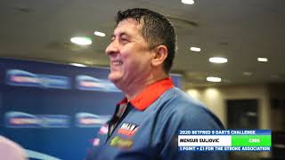 Mensur Suljovic  9Dart Challenge [upl. by Adest852]