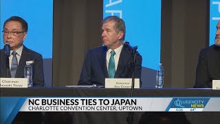 Gov Cooper talks NC business ties to Japan at Uptown conference [upl. by Introc]