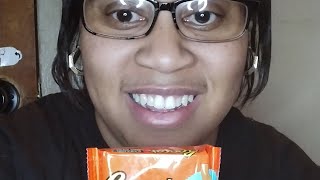 New Reeses Big Cup With Caramel Review [upl. by Cato256]